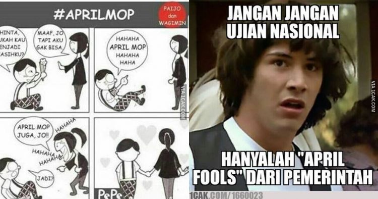 12 Meme lucu April Mop ini bikin susah nahan tawa