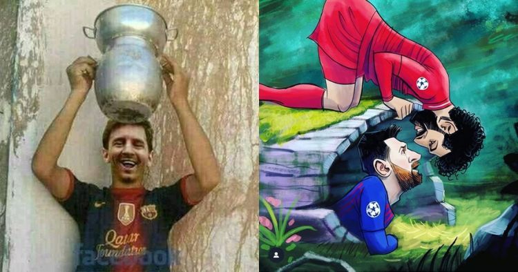 12 Meme lucu Barca gagal ke final Liga Champions, sindir Messi