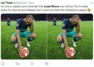 5 Meme Lucas Moura yang Bikin Termotivasi, Dibuang bukan Berarti Gagal