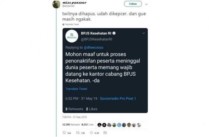 Aturan BPJS Ini Bikin Bingung, Meme Balasan Netizen Kreatif Banget