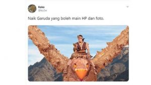 6 Meme Larangan Foto dari Garuda Ini Bikin Senyum Kecut