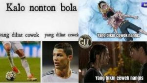 14 Meme lucu perbedaan cewek dan cowok saat nonton, bikin ngakak
