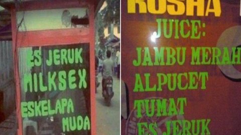 Kocak, 8 Tulisan Makanan Typo Ini Bikin yang Baca Jadi Gagal Paham