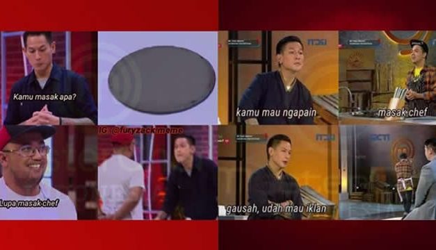 8 Meme Lucu MasterChef Indonesia Ini Bikin Kamu Auto Tertawa Renyah