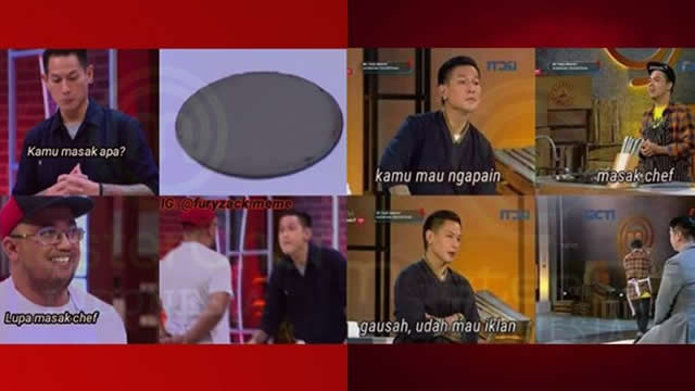 8 Meme Lucu MasterChef Indonesia Ini Bikin Kamu Auto Tertawa Renyah