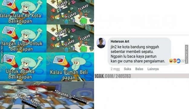 10 Meme Lucu Dikira Mau Pantun Ini Bikin Gak Jadi Bilang ‘Cakep’