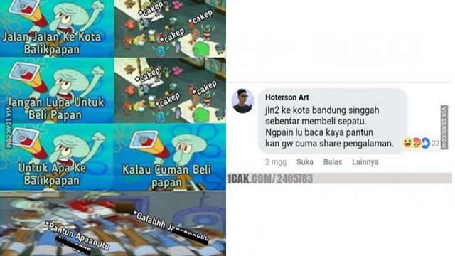 10 Meme Lucu Dikira Mau Pantun Ini Bikin Gak Jadi Bilang ‘Cakep’