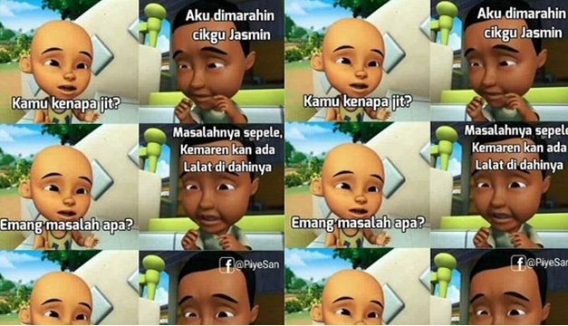 10 Meme Upin Ipin Ini Bikin Ketawa Mules