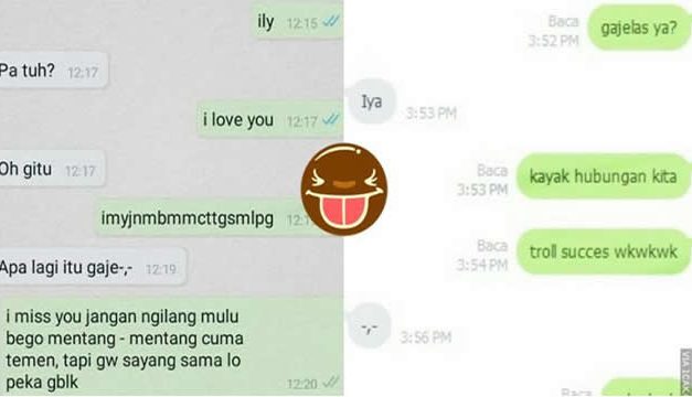 11 Chat Gak Jelas Dengan Ending Baper