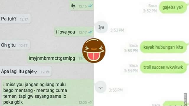 11 Chat Gak Jelas Dengan Ending Baper