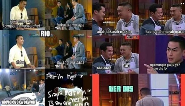 12 Meme lucu Chef Juna Vs Kadek MasterChef