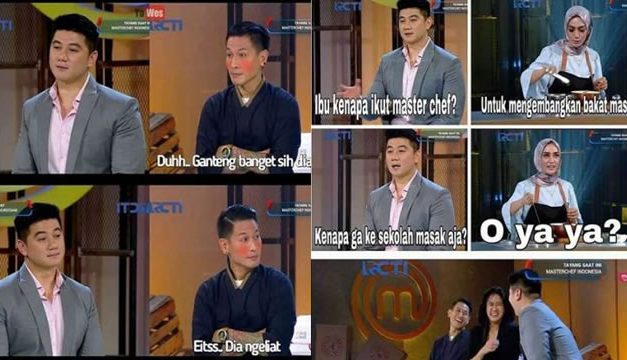 8 Meme lucu Chef Arnold Saat Jadi Juri MasterChef