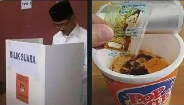 Meme Lucu Antri Lama di TPS Ini Bikin Ngakak