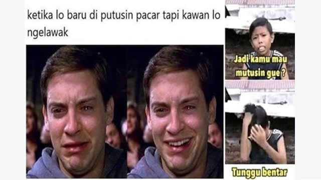 10 Meme Lucu Patah Hati Ini Lucunya Bikin Lupa Sedih