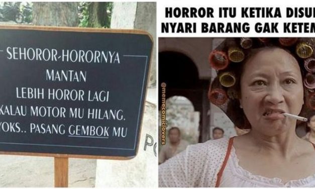 10 Meme horor ala orang Indonesia, lucunya nggak bikin takut