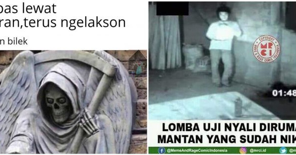 9 Meme saat di tempat angker ini lucunya bikin gagal serem