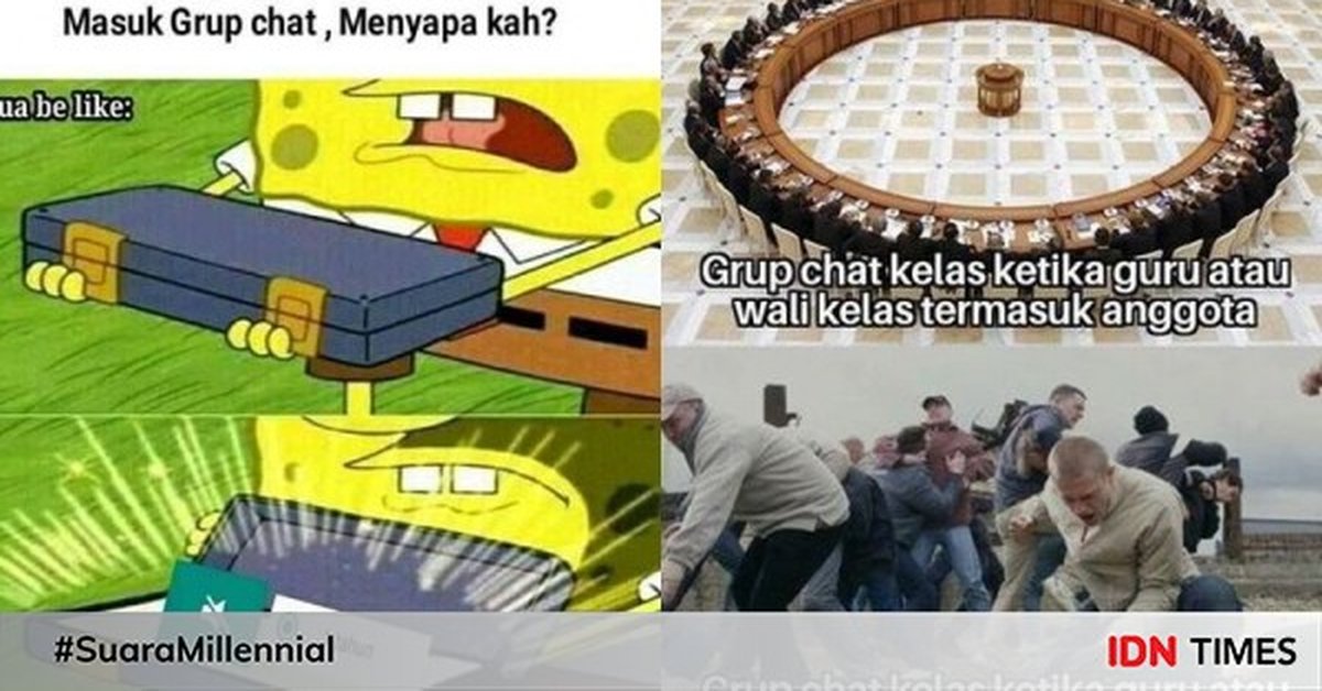 10 Meme Grup WhatsApp yang Sering Terjadi Sehari-hari, Ngakak!