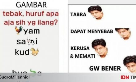 10 Meme Tebak Kata Pakai Gambar Ini Jawabannya Bikin Mikir Keras