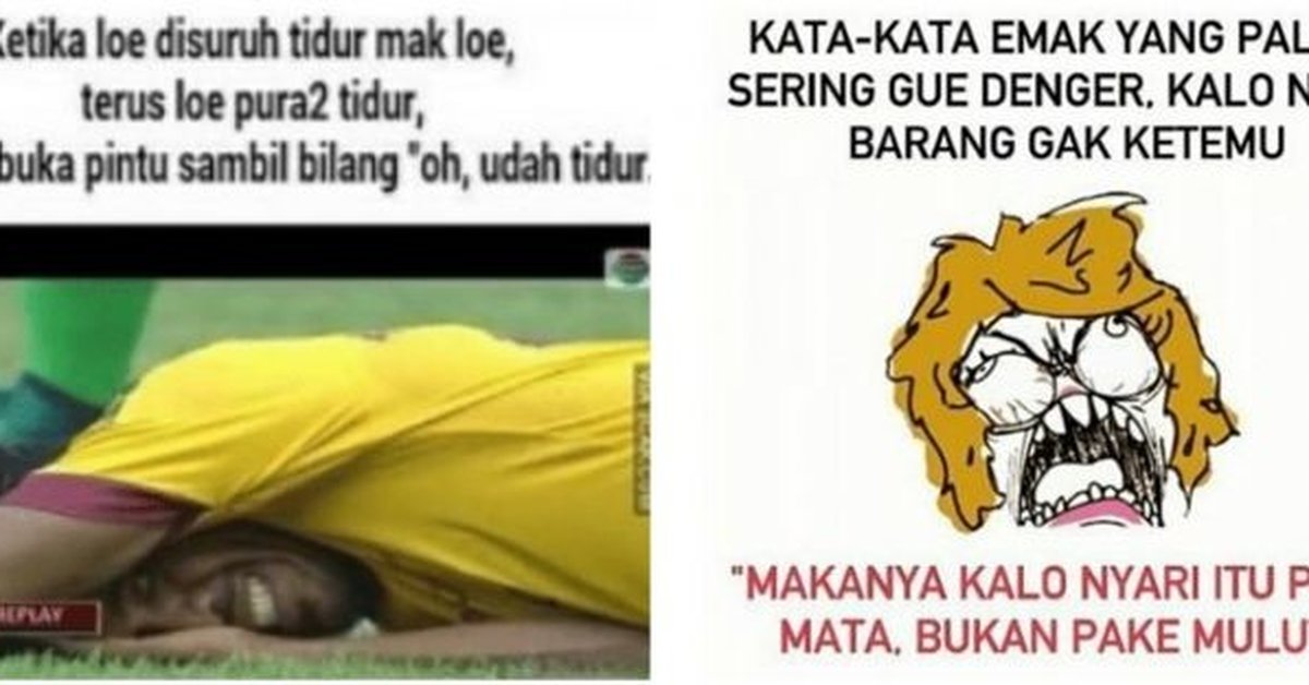 9 Meme ngomong sama emak ini lucunya bikin senyum kecut