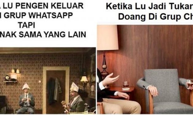 10 Meme grup chat ini kocaknya bikin nyengir tanda setuju