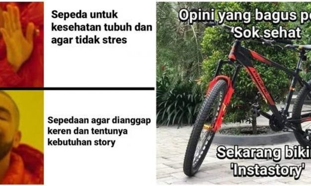 10 Meme lucu pesepeda kekinian ini sadarkan untuk taat aturan