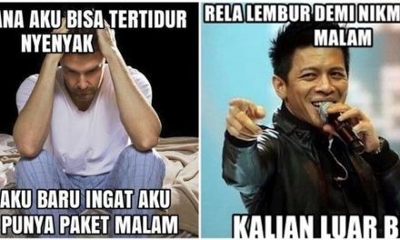 10 Meme nasib pengguna kuota paket malam, bikin senyum meringis