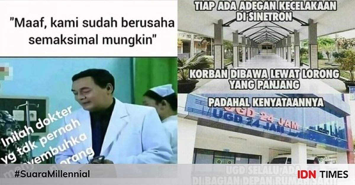 10 Meme Adegan Dokter di Sinetron Indonesia, Dijamin Bikin Tepok Jidat