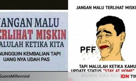 10 Meme ‘Jangan Malu Terlihat Miskin’ Ini Punya Ending yang Kocak