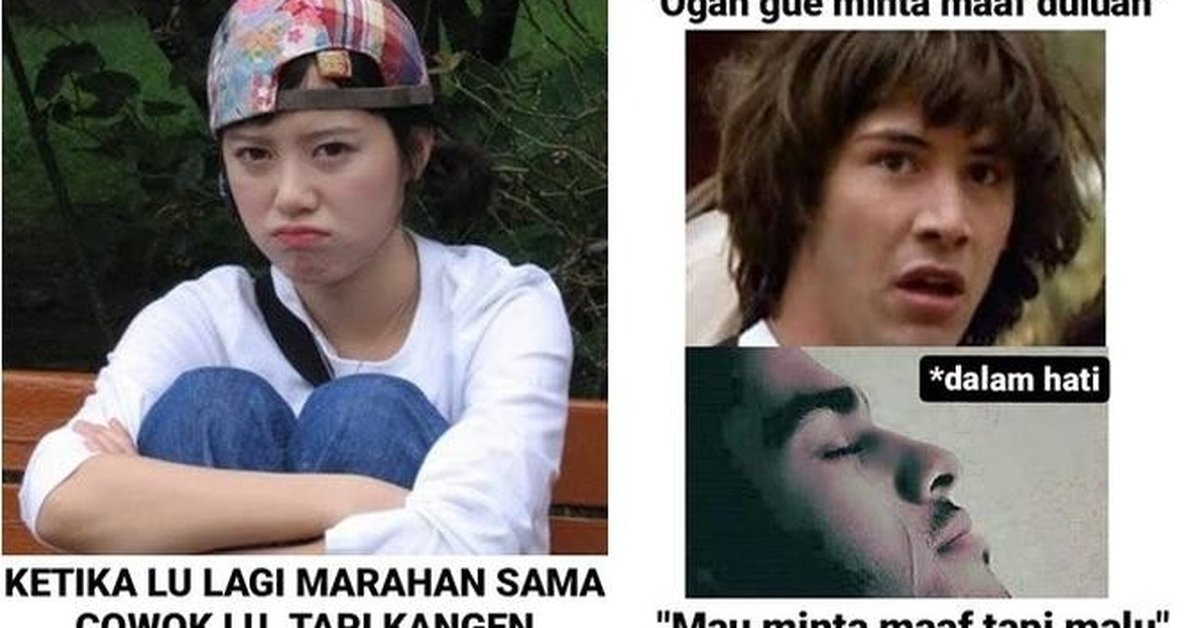 6 Meme Realita saat Marahan dengan Pacar Ini Malah Bikin Dada Sesak