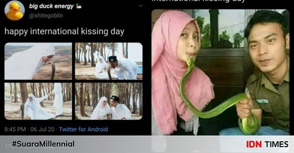 11 Meme International Kissing Day, Gagal Romantis Malah Ngakak!