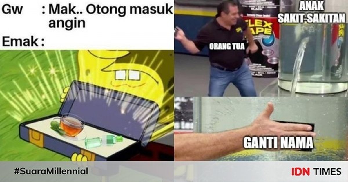 10 Meme Kocak Solusi Orang Indonesia, Kocaknya Turun-temurun