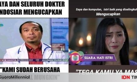 10 Meme Kocak Dialog Klise di Sinetron Indonesia: ‘Tega Kamu Ya Mas!’