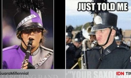 9 Meme Kocak Marching Band, Konyolnya Bikin Gak Tega Mau Ketawa