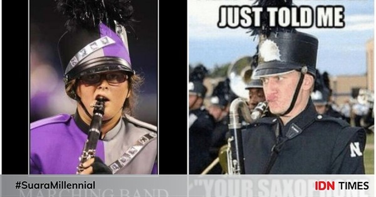 9 Meme Kocak Marching Band, Konyolnya Bikin Gak Tega Mau Ketawa