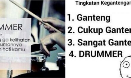 9 Meme lucu gombalan ala drummer, bisa bikin cewek meleleh