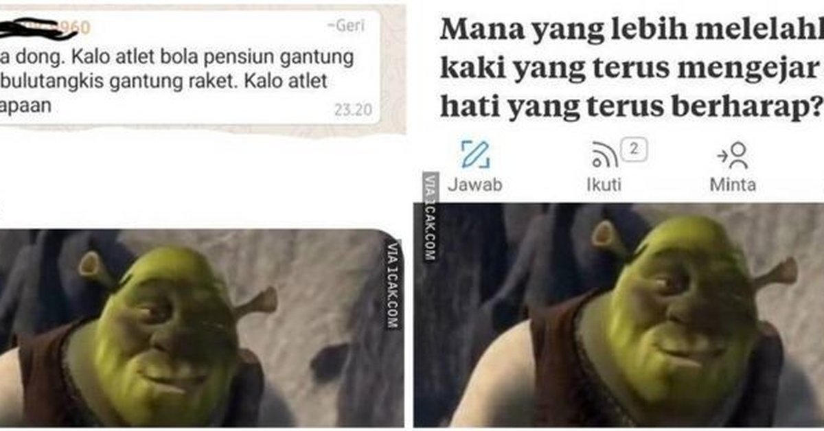 10 Meme lucu pertanyaan iseng ini recehnya bikin mikir keras