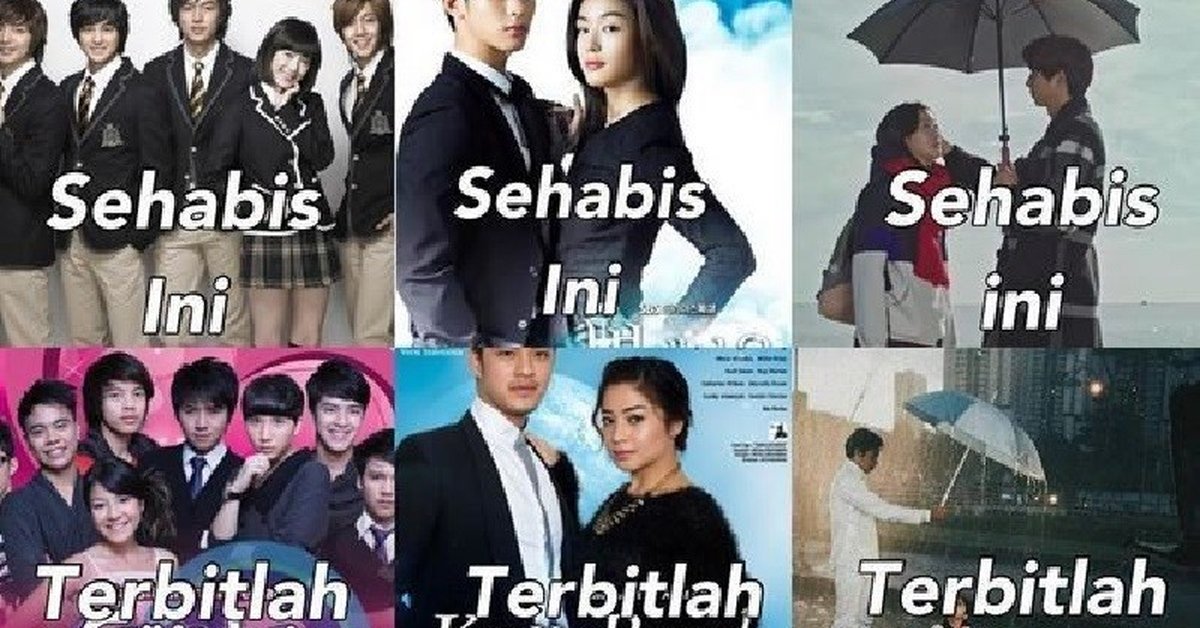 Jomplang! Ini 9 Meme Perbedaan Drama Korea vs Sinteron Indonesia, Bikin Ngakak