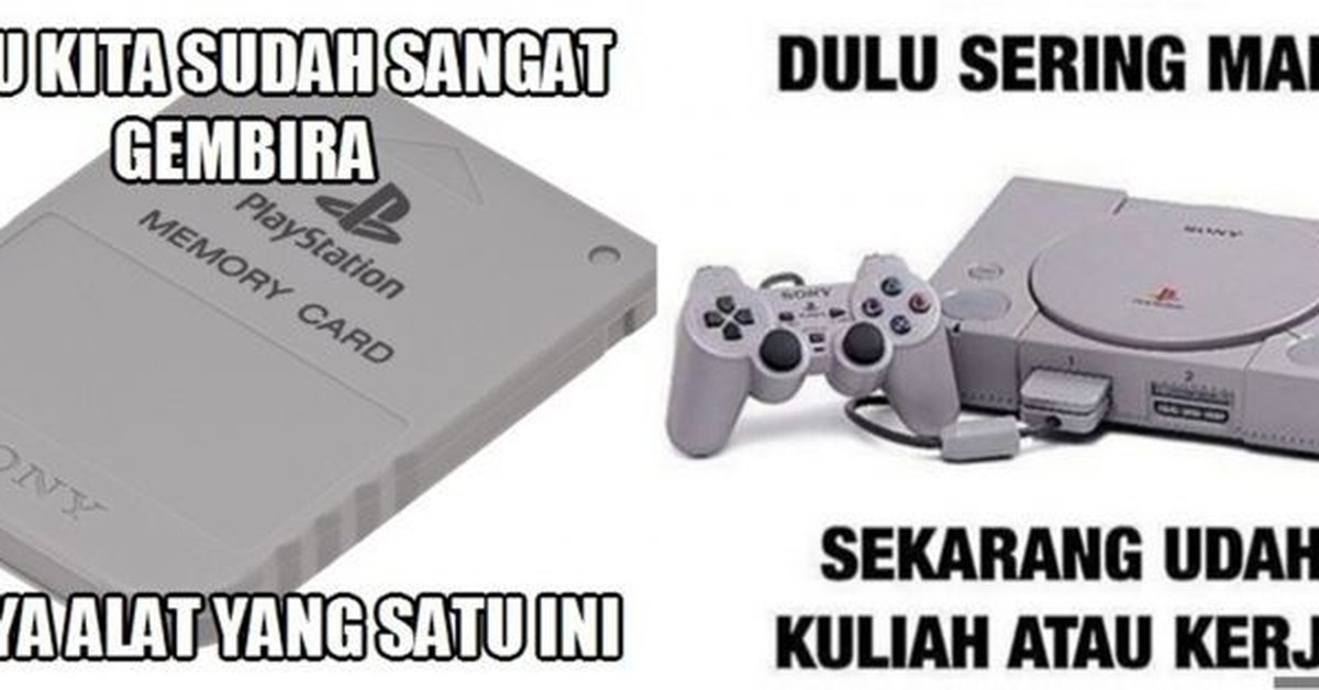 10 Meme lucu mengenang PlayStation1 ini bikin senyum sambil nostalgia