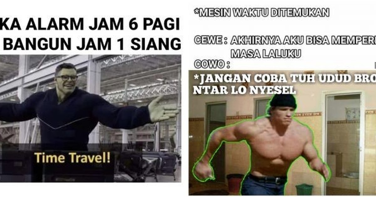 10 Meme lucu ‘andai bisa memutar waktu’ ini bikin auto senyum kecut
