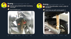 5 Meme Modifikasi Motor yang Endingnya Bikin Tepok Jidat