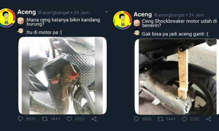 5 Meme Modifikasi Motor yang Endingnya Bikin Tepok Jidat