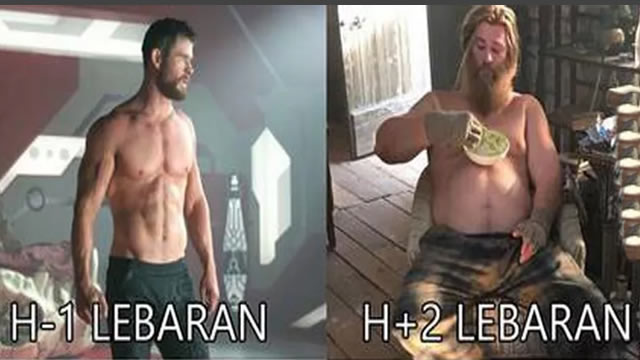 10 Meme Lucu Lebaran ini Bikin Senyam-senyum Sendiri