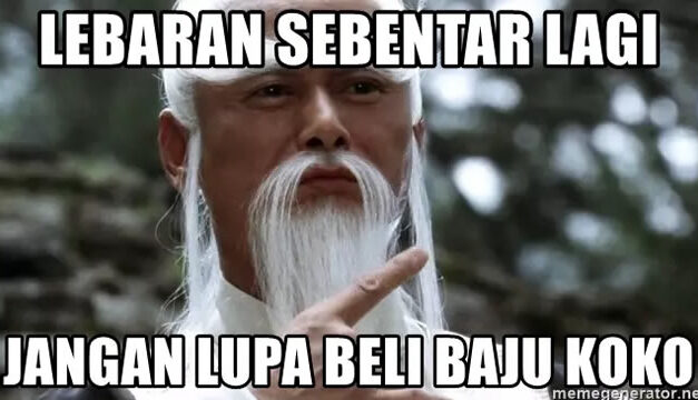 11 Meme Baju Lebaran yang Mengeneskan